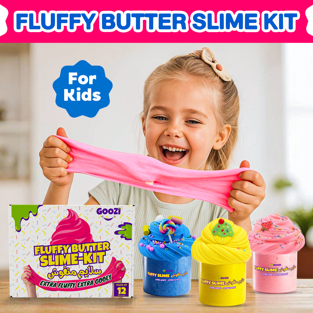 Fluffy Butter Lime Jars – Pack of 12 (100ml each) + Free Accessories