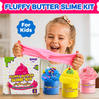Fluffy Butter Lime Jars – Pack of 4 (100ml each) + Free Accessories