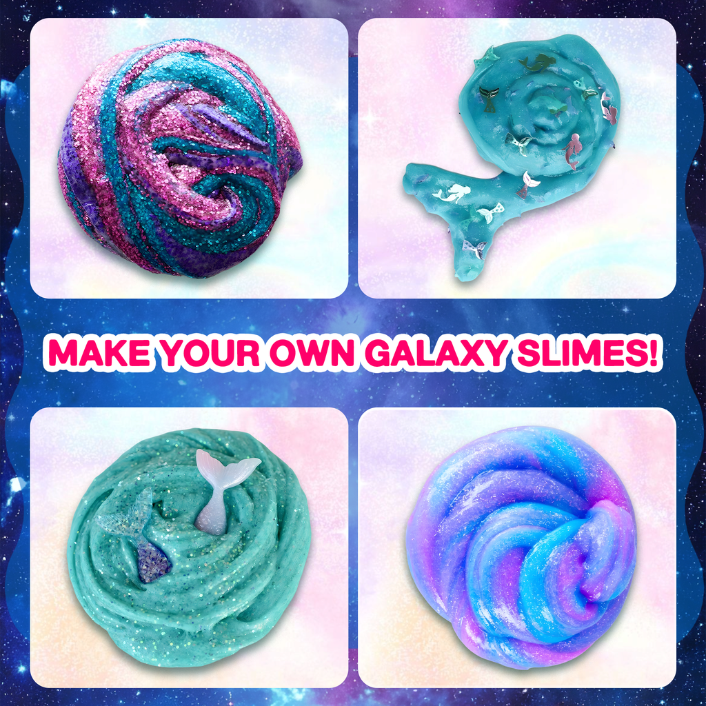 GALAXY DIY KIT - Fluffy Butter Slime