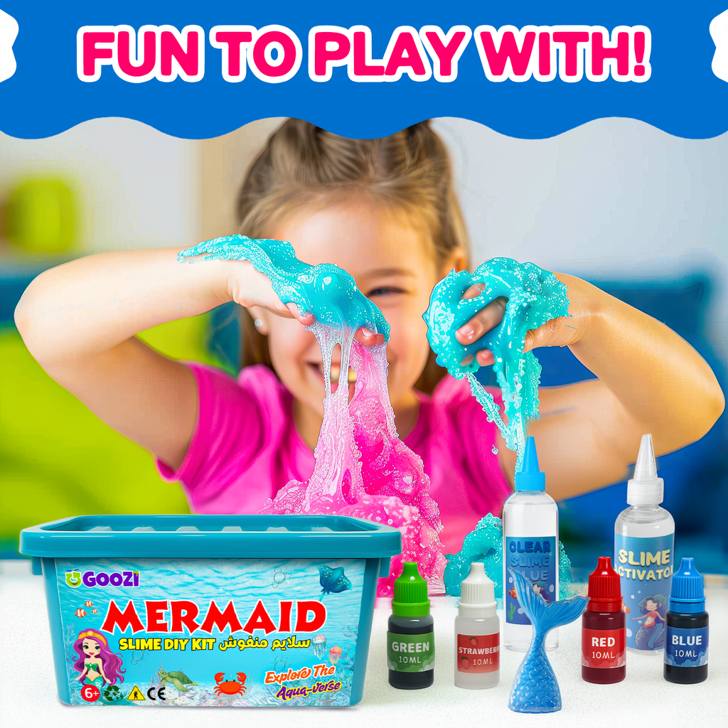 MERMAID DIY KIT - Fluffy Butter Slime