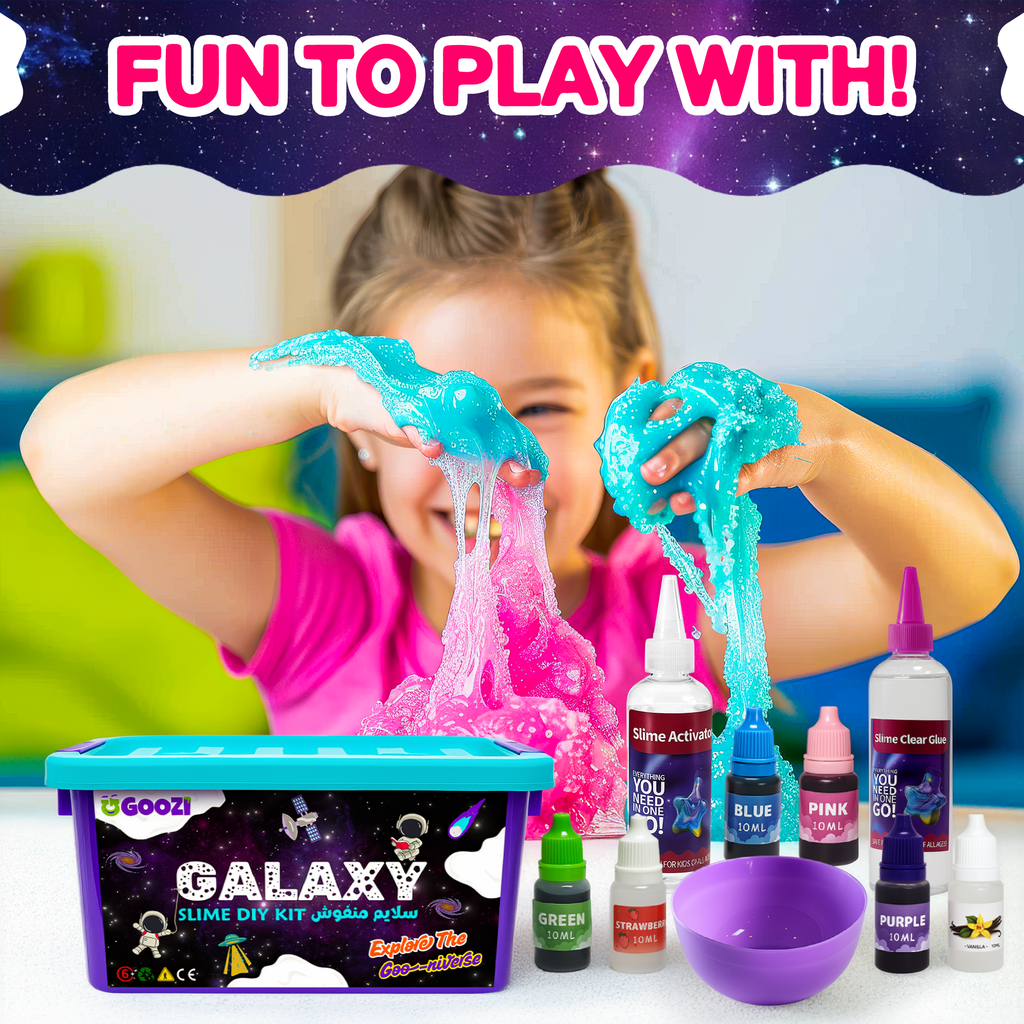 GALAXY DIY KIT - Fluffy Butter Slime