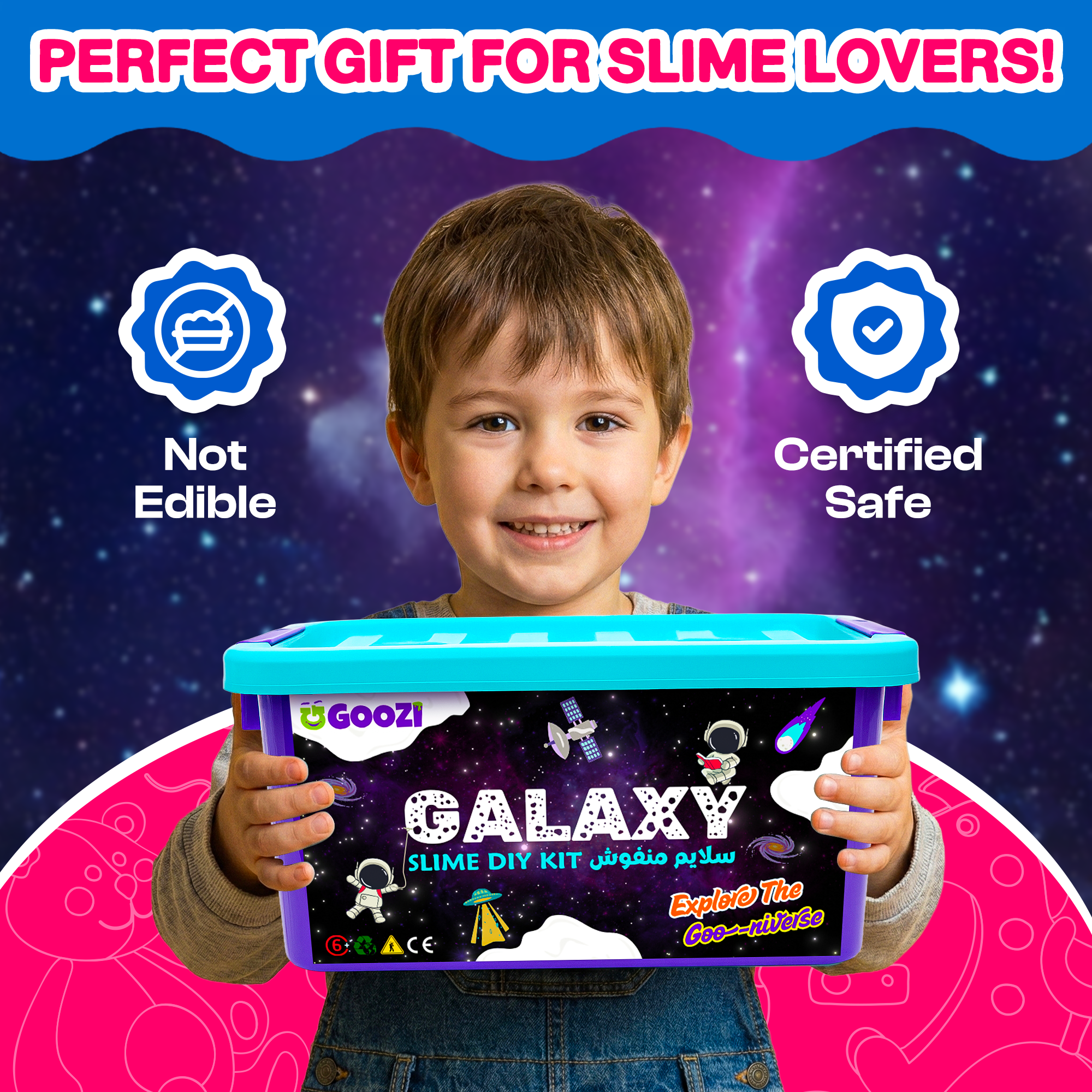 GALAXY DIY KIT - Fluffy Butter Slime