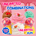 ICECREAM DIY KIT - Fluffy Butter Slime