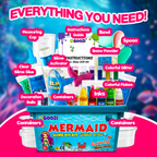 MERMAID DIY KIT - Fluffy Butter Slime