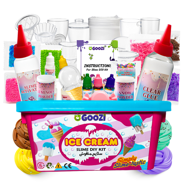 ICECREAM DIY KIT - Fluffy Butter Slime