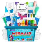 MERMAID DIY KIT - Fluffy Butter Slime