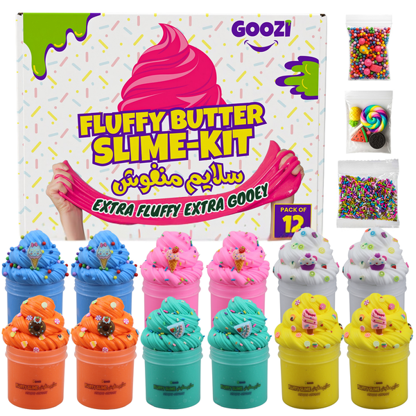 Fluffy Butter Lime Jars – Pack of 12 (100ml each) + Free Accessories
